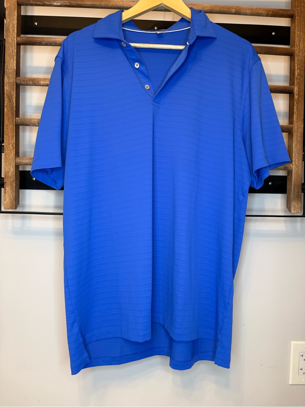 Men's Performance Polo Shirt - Royal Blue